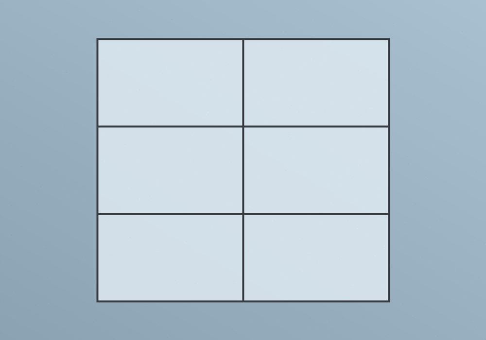 Six-pane casement window with new friction stays